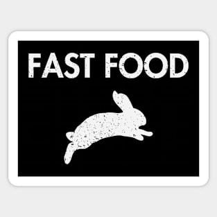 Fast Food Rabbit Sticker